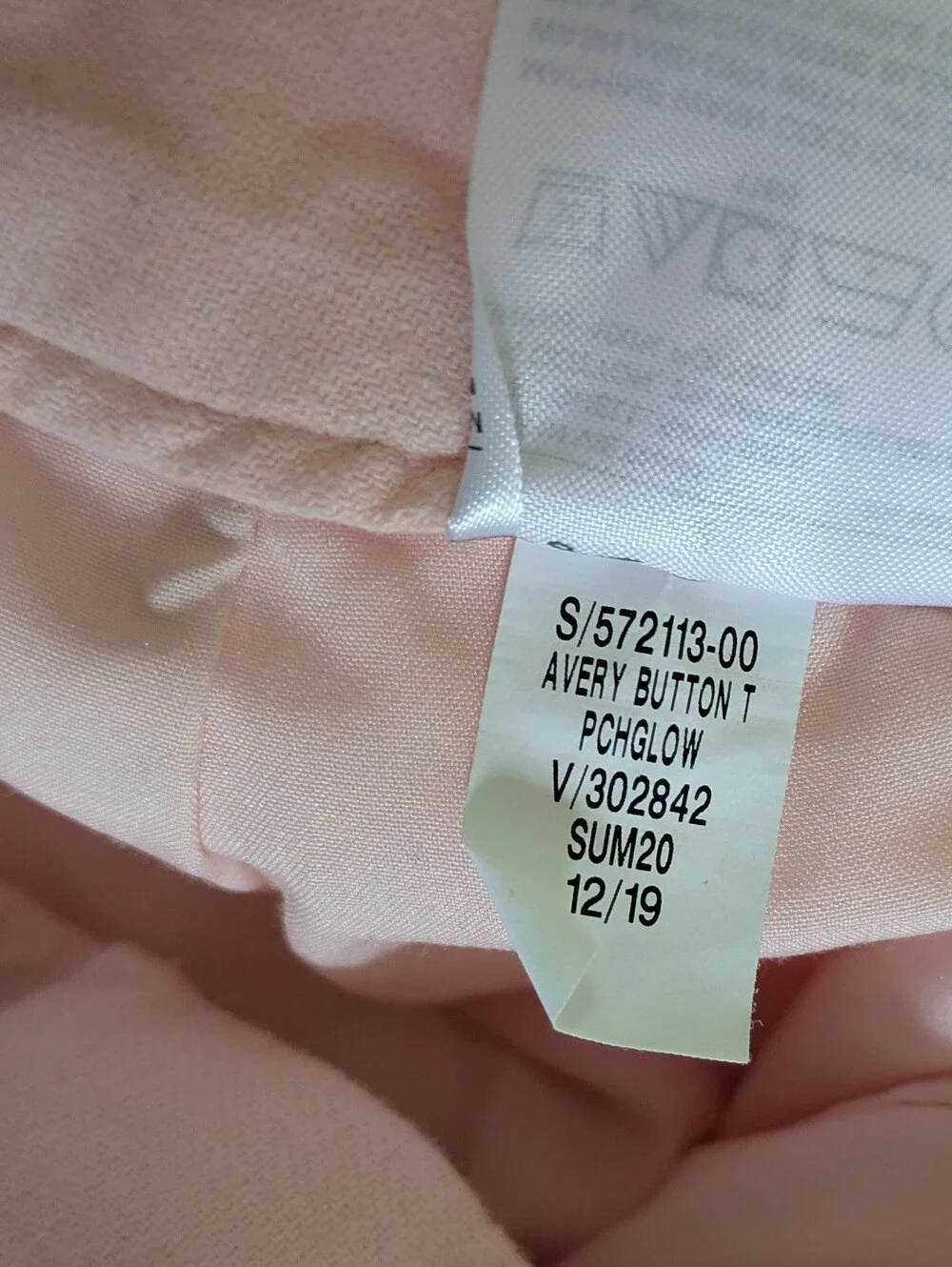 Banana Republic euc measurements